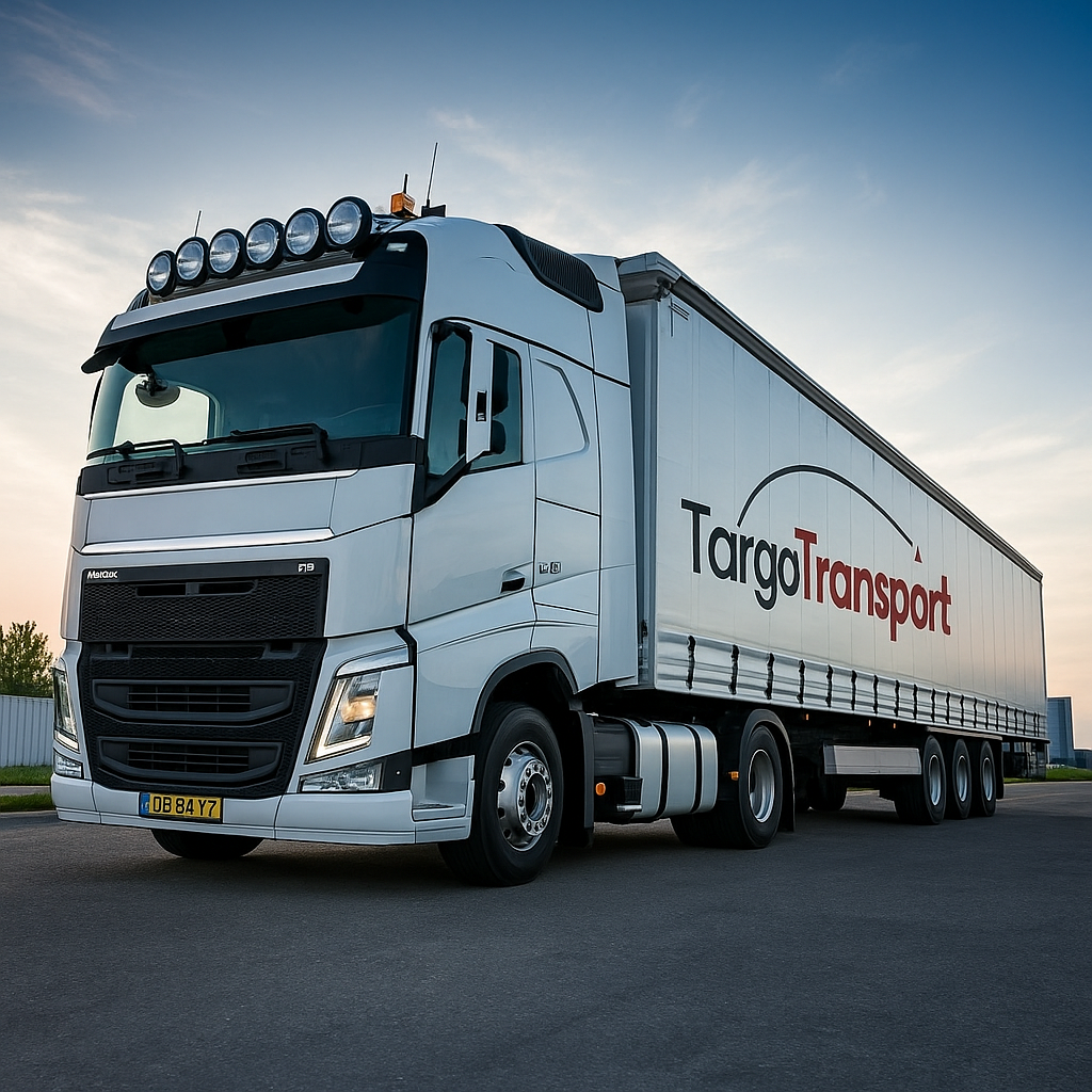 Targo Transport professionele vrachtwagen